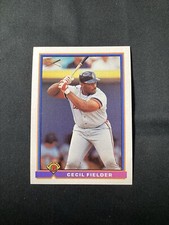 1991 Bowman - #367 Cecil Fielder Silver Slugger Gold Stamp NM
