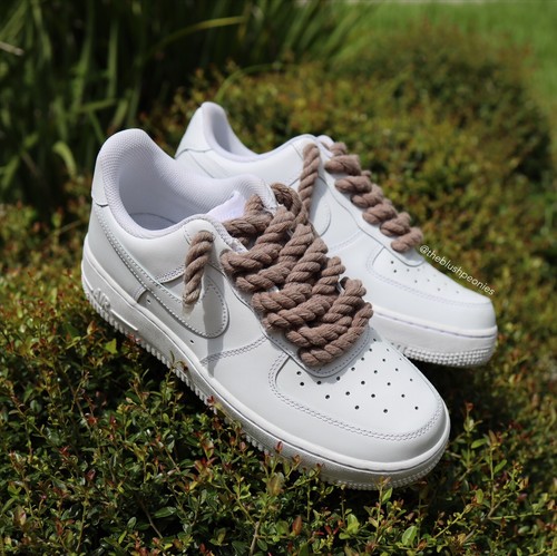 how long are air force 1 low laces