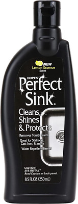 Perfect Sink Cleaner and Polish Cast Iron, Corian, Composite, Acrylic, 8.5 Fl Oz