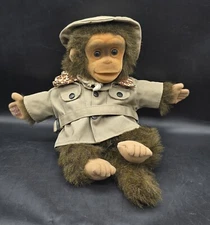 Vintage Hosung Monkey Hand Puppet Julious The Junior Chimp 90's