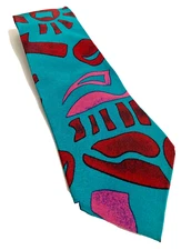 J Garcia Mens Silk Tie Necktie Airbrush 1 Collection Five 57 Long 4  Wide