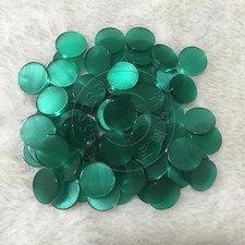 50 pcs trumpet finger key buttons for repairing parts new green stone