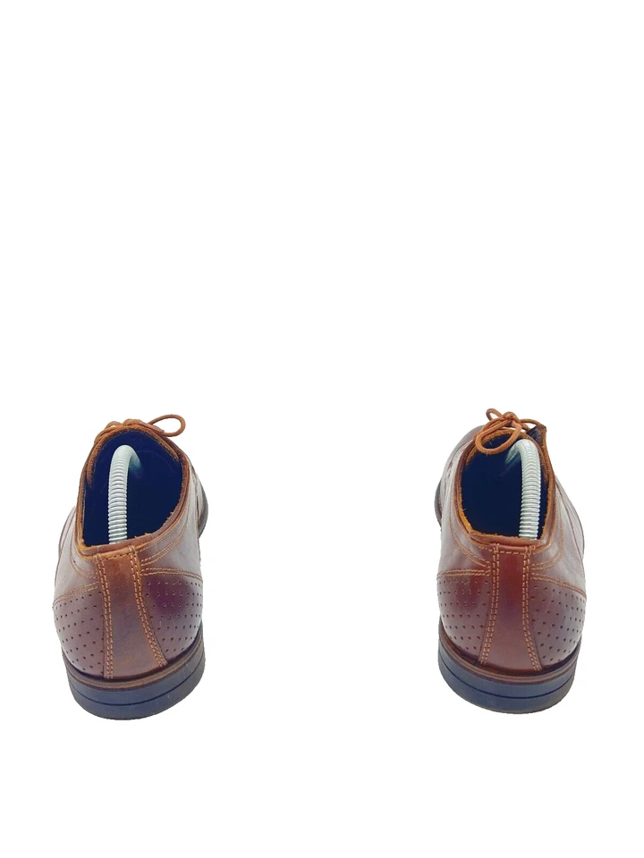 Camel Active Orlando Zapatillas Formales De Cuero Marrón Hombres T.43 US.10 UK.9 - Imagen 3 de 4