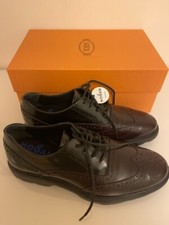 Scarpe Nuove da Uomo Hogan  in Pelle Derby Eleganti Francesine Nere 42. 