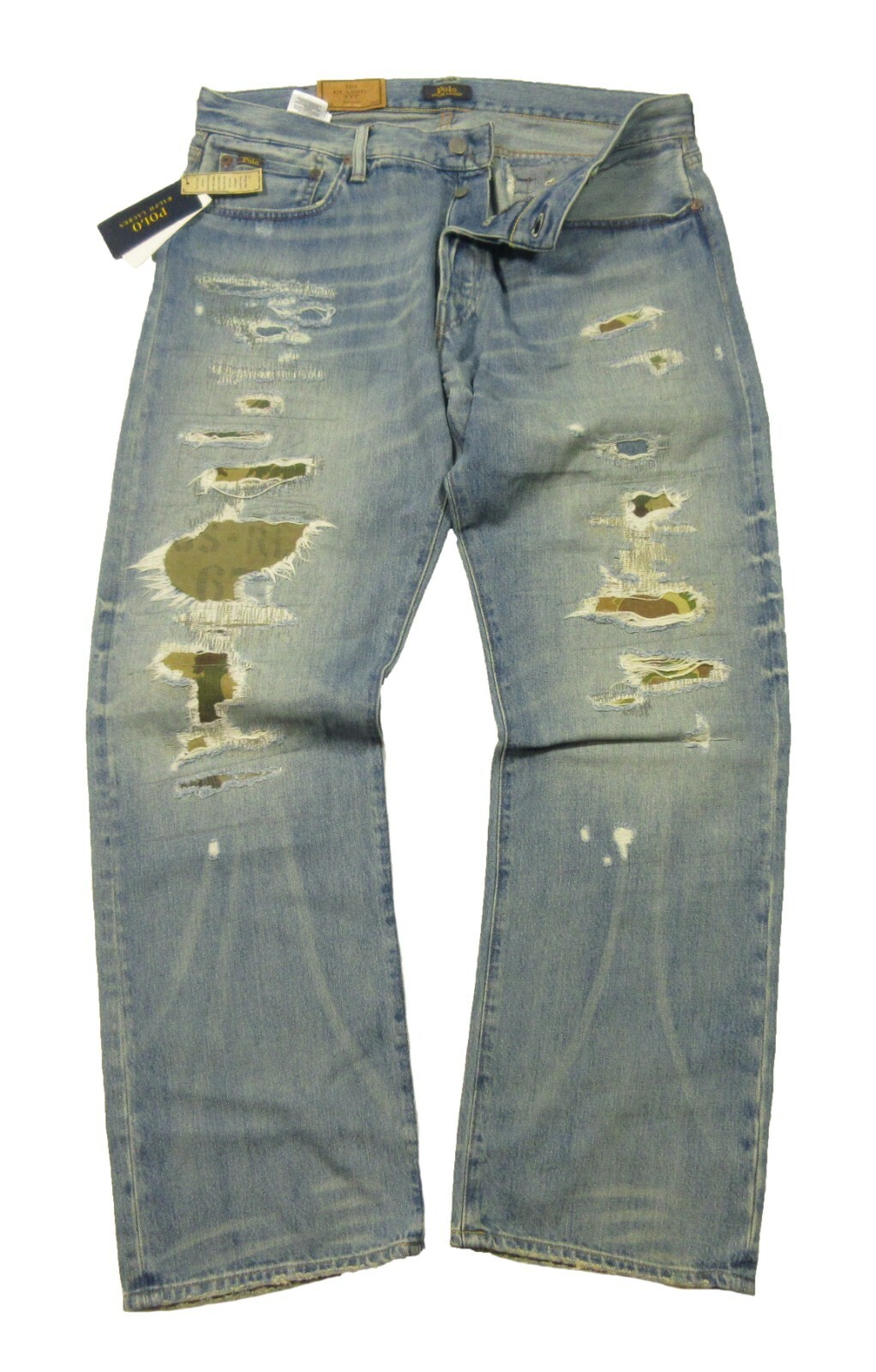polo patchwork jeans