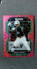 2022 Panini Prizm Draft Picks Pink Velocity Autograph #PDP2 Druw Jones