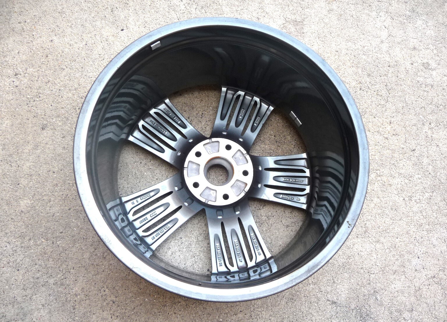 19-23 Bentley Continental GT GTC Flying Spur Front silver 21" Rim 3SA601025AD OE