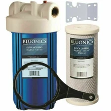 BLUONICS 4.5 x 10" Whole House Water Filter Purifier / Carbon Block Cartridge