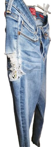 Handcrafted 1990 Lucky Brand Leyla Skinny Jeans Di