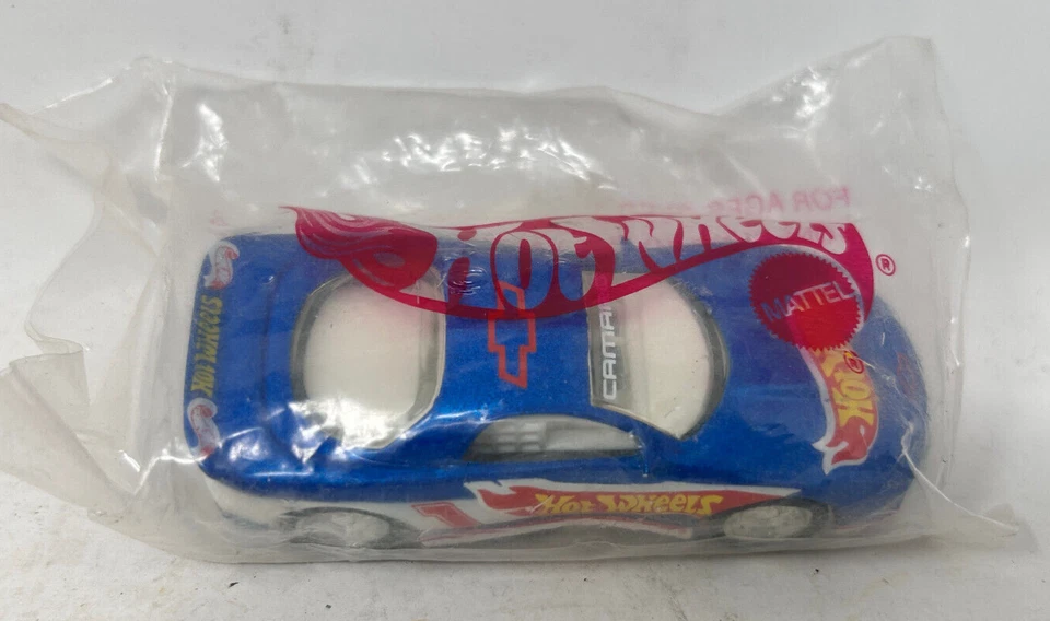 Hot Wheels Vintage Avon Mail-In Promo Baggie 1993 Camaro Racer Met Blue TW 1996 - Image 3 of 3