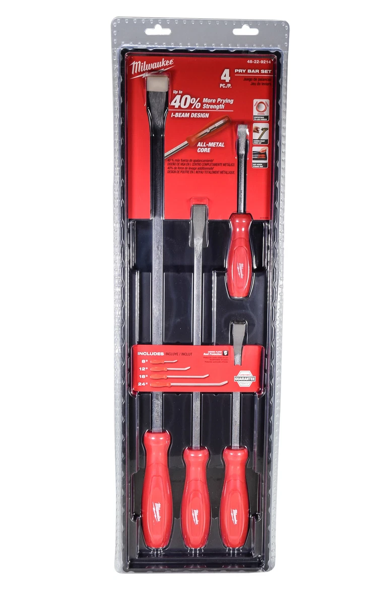 4 piece sale pry bar set