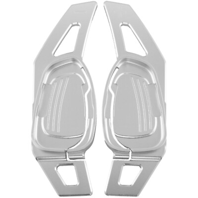 Schaltwippen Verlängerung Silber passend für Audi S 3 4 5,RS 3 4 5 6 7,RS Q3,SQ5