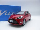 1:30 Toyota Vitz Hybrid Yaris Late Color Sample Mini Car Super Red V Diecast