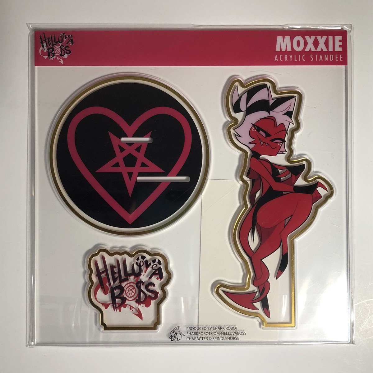 Helluva Boss Pin up Moxxie Limited Edition Acrylic Standee