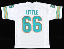 LARRY LITTLE 'HOF 93' Signed Miami Dolphins Custom XL Jersey (JSA Witness COA)
