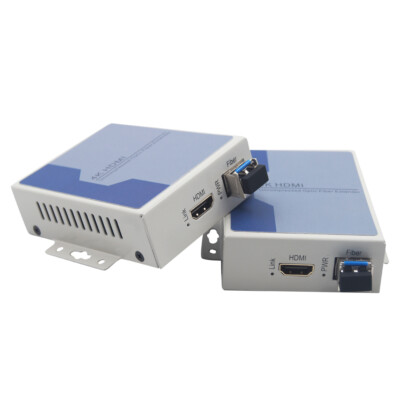4K Uncompressed HDMI Extenders- HDMI over Fiber Optic Singlemode up 10Km,SC