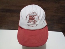 VINTAGE 1986 ANTIQUE AUTO SHOW TRUCKER HAT HERSHEY, PA