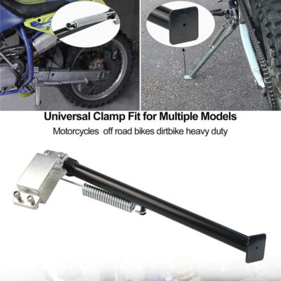 14" Motorcycle Clamp Frame On Side Kick Stand For Off Road Dirt Bike ...