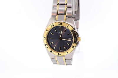 Citizen BK3554-56H 2510-S599353 Two-tone Black Dial Roman Numeral Bezel Date