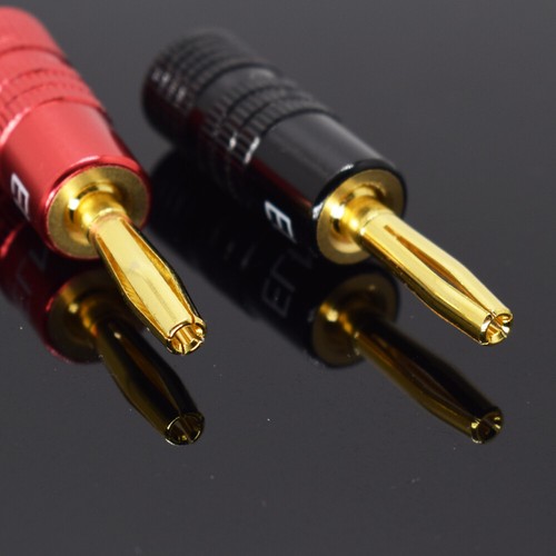 24pcs ELNONE High Quality Gold Plated Speaker Banana Plug Male Audio Connector - Picture 6 of 6