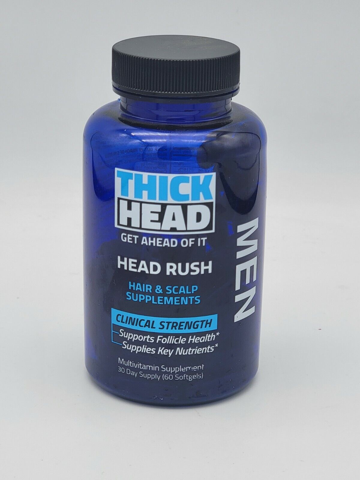 THICK HEAD Get Ahead of It HEAD RUSH Clinical Strength 30 Day Supply