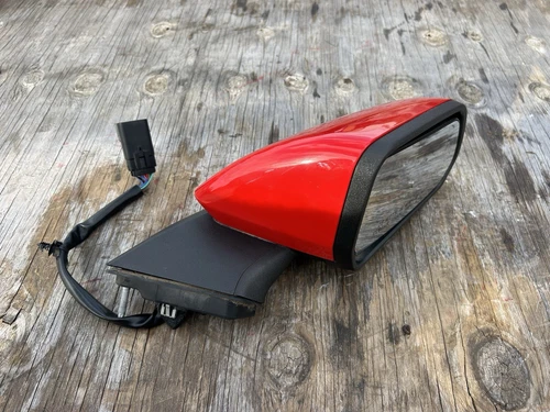 Mustang S550 Power Mirror Passenger 15-23 Oem Red Blind Spot & Camera