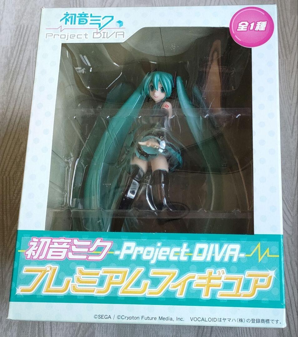 SEGA Hatsune Miku Project DIVA Premium Figure Doll wz/Box Super Rare F/S