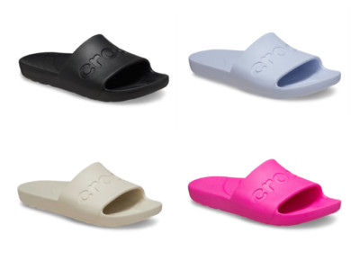 Crocs Men and Women's Slide Black Dreamscape Bone Pink Crush 210088