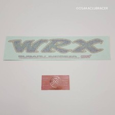 Genuine Oem Gc8 Subaru Wrx Sti Rear Decal Sticker St99800st440 96-00 Pink Logo