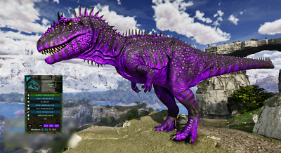 ARK Survival Ascended PvE * TOP STAT NIGHTMARE * Carcha | Carcharodontosaurus