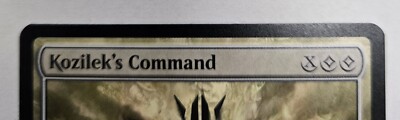 Kozilek's Command Modern Horizons 3 Regular | eBay