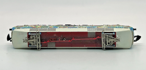 Z Scale Marklin 88531 DB A6 Christmas Livery Express Loco Custom Wood Case - Picture 9 of 10