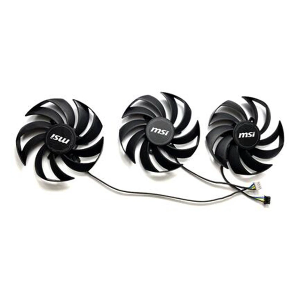 Replacement Graphics Card Cooling Fan for MSI RTX3090ti 24GB BLACK TRIO Cooler - Image 3 of 3