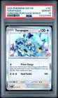 PSA 10 GEM MINT Terapagos 161/191 Surging Sparks Horizons Stamped Promo Pokémon