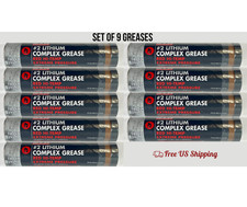 OTR Hi-Temp 2 Grease NLGI Red 14 oz Set of 9