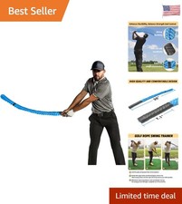 Golf Training Rope: Enhance Swing Strength Rhythm Control Effortlessly