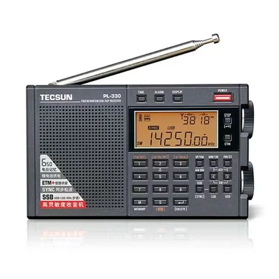BRANDED Tecsun PL330 portable multiband radio