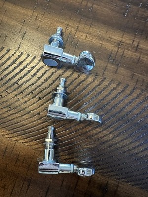 JIN-HO Complete Guitar Tuning Peg Tuner Machine Head Chrome for SQUIER