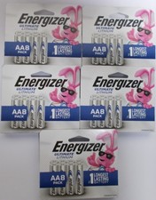 Energizer Ultimate Lithium AA Batteries Pack 5X8 Packs Expires 12/2050