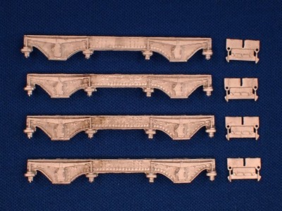 DART CASTINGS KOSMETIK DREHGESTELL: PULLMAN 10 FT (2 DREHGESTELLE)