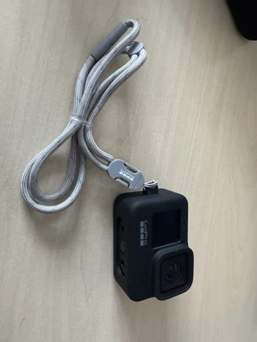 GoPro HERO9 Black Silicone Protective Case with Lanyard - Great Condition