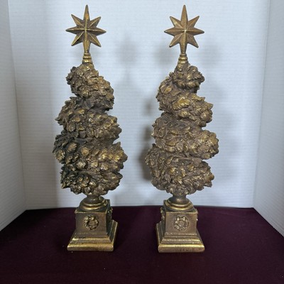 Regency International 15  Swirl Pine Tree Vintage Christmas Decor