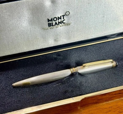 Authentic Montblanc Meisterstuck Sterling Silver Ballpoint Pen / Made in Germany - Image 1 of 4