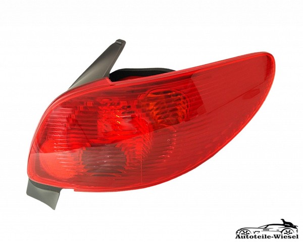 Heckleuchte FüR Peugeot 206 SchräGheck Rechts Hinten 98-12-image