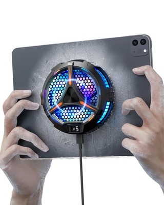 ACEDAYS iPad Cooler,Magnetic Tablet Cooler for ipad/Surface Black/Red