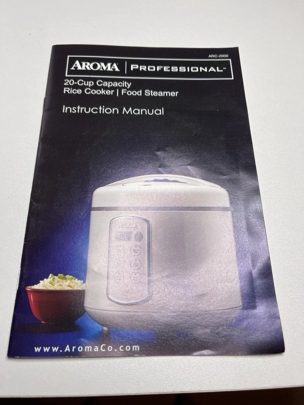 ARC 2000 Aroma Professional 20 Cup Rice Cooker/Food Steamer
Opens in a new window or tab