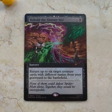 MTG Magic The Gathering Behold The Sinister Six Promo Card Foil Pax West 2025