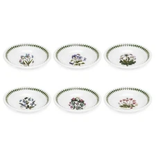 NEW Portmeirion Botanic Garden Bowl Set 6pce 18cm