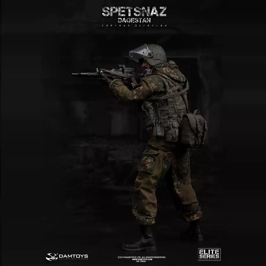NEW 1/6 DAMTOYS 78020 RUSSIAN SPETSNAZ Dagestan Action Figure --IN