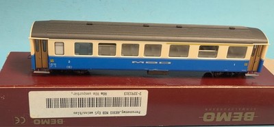Bemo H0m 3291 313 Personenwagen AB 303 1-2.Klasse der MOB Ep.V /TOP+OVP (1)